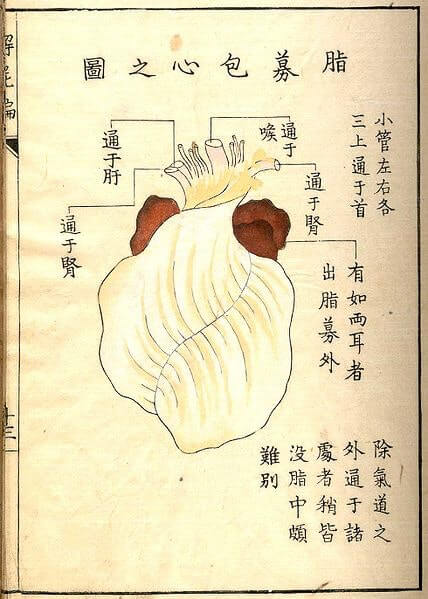 heart by Kaishi Hen 18thC Japan